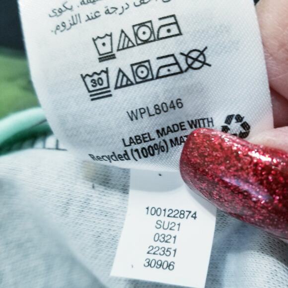 NWTs- Karen Scott Casual Black Pullover T Boat Neck Cuffed Sleeve Top Size Small - Picture 9 of 9